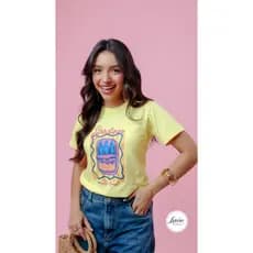 BLUSA FEMININA CAMISETA ALGODÃO SARDINES | CAMISETA CONFORTÁVEL ESTILOSA SARDINHA