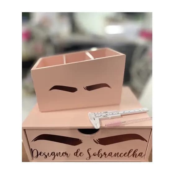 Organizador Design sobrancelha/ studio - personalize