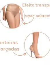 Kit 3 Meia-Calça Trifil Fio 15 Lycra – Transparente e Pele Bonita | Adherence