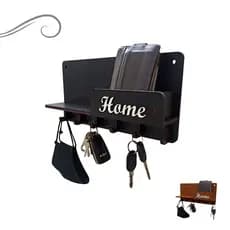 Porta Chaves Decorativo Moderno para Cozinha ou Sala em Mdf Pintado - Envio rápido
