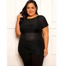 Kit 3 Blusa ou 1 blusa feminina plus size veste legging tule manga curta camiseta treino academia
