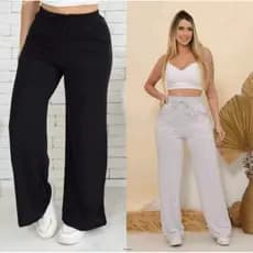 Calça Feminina Leve Lanzinha kit com 2 Calça Frio Leve e confortável