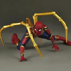 Boneco Estilo Homem Aranha com Garras 16cm Articulado Brinquedo Colecionável