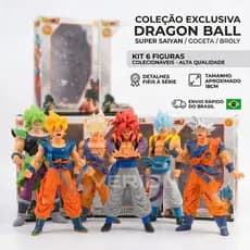 Action Figure Dragon Ball Goku Vegeta Broly 18cm Boneco Colecionável Anime 7 Modelos Geek Presente