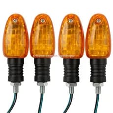 Kit Setas Pisca Universal Motos Seta Alerta com Lâmpada