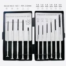kit Chave de Precisão com 11 ou 6 Peças Philips Fenda Ponteiros
