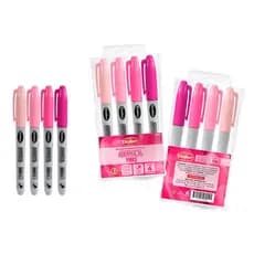 Marcador Multiuso CD, DVD, Retroprojetor E Diversas Superfícies Symbol 4 Cores Pink Göller