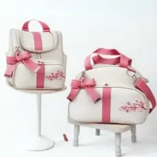 Bolsa Maternidade kit 2 Peças mamãe e bebê Galho e Leão Safari mala e mochila 2 em 1