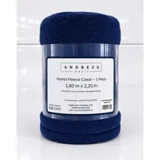 Cobertor Manta 180grs Andreza Enxovais Fleece Soft Casal Padrão Antialérgico