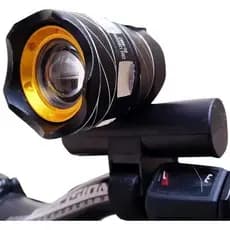 Farol Bike Luz Bicicleta Carregamento Por Usb Ec-6087