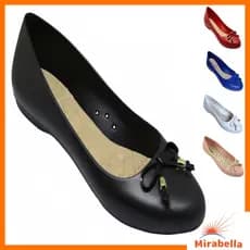 Sapatilha Rasteirinha Feminina Casual Lacinho Adulto Mirabella