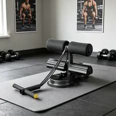 Aparelho de Abdominais com Ventosa + Corda Elástica - Treino de Core e Exercícios em Casa, Portátil e Seguro 💪🏋️‍♂️ -V2