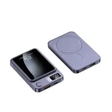 Carregador Portátil Power Bank Indução Magnética 10000mAh 22.5W  Compatível iPhone Samsung Viagem Diária -A7