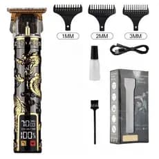 Máquina de Cortar Cabelo Profissional - Barbeador Sem Fio com Pentes 1/2/3mm -K5