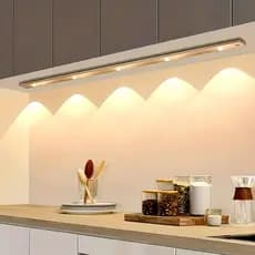 60 cm Luminária LED USB Recarregável 3 Cores, Sensor de Movimento – F9