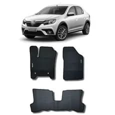 Tapete Automotivo Emborrachado Carro Logan Traseiro Inteiriço 2007 a 2025