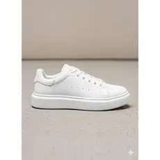 Tenis Casual Masculino Mcquen  Sneaker Oversize Sola Alta 5 cm em material confortavel