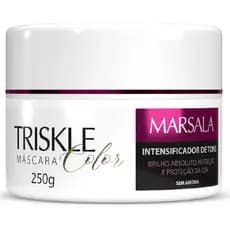 Triskle Máscara Tratamento Repair Colors Intensificadora Cor Marsala Alta Durabilidade 250g