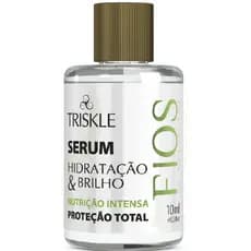 Triskle Fios Porcelana Sérum Finalizador Reparador Pontas Proteção Térmica Hidratação Brilho 10ml