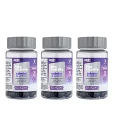 KIT 3 CABELOS E UNHAS The Supply WPink - Cabelos e Unhas e mais - Contem 3 POTES