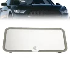 Espelho para Carro Viseira Quebra Sol com Led Usb 3 Cores Quebra sol Maquiagem