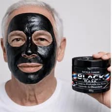 Máscara Negra Peel Off Limpeza Profunda Removedor Cravos Acne Nariz Testa Queixo Controle Oleosidade Tratamento Facial
