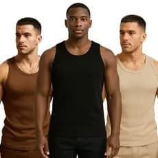 Kit Regata Masculina Canelada Academia Estilo Slim Fit Confortável