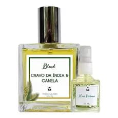 Perfume Cravo da Índia & Canela 100ml Masculino - Blend de Óleo Essencial Natural + Perfume de presente