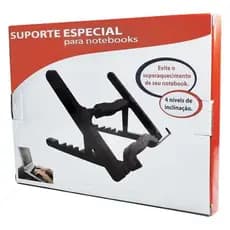 Base Suporte para Notebook com 4 Ajustes de Altura – Pronta Entrega