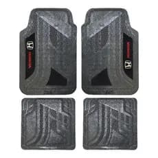 Tapete Borracha Pvc Automotivo Honda Dubai Carro Modelo Universal 4 peças