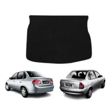 Tapete Porta Malas Gm Classic Corsa Sedan Carpete Preto
