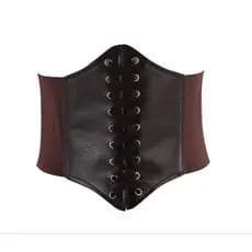 Espartilho Largo Feminino Cinto Elástico Cintura Chincher Para Vestidos e Bodycon