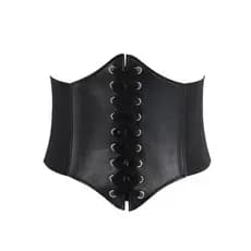 Espartilho Largo Feminino Cinto Elástico Cintura Chincher Para Vestidos e Bodycon