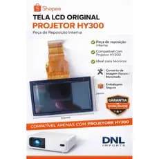 Tela LCD reposição projetor hy300