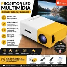 projetor led espelhamento