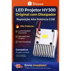 led original reposição projetor hy300
