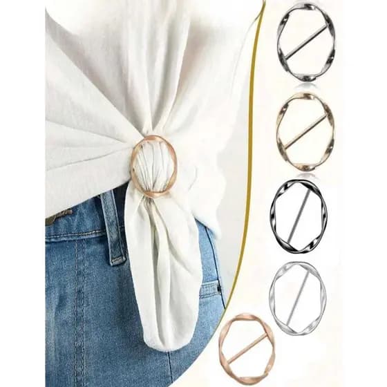 Fivelas para Lenço de Seda ou Blusa