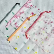 Kit com 5 Sacos Organizadores para Sapato Roupa Mala para Viagem
