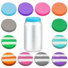 Tampas de Silicone para Lata