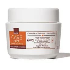 Creme Facial Avon Care - Pele Negra E Parda - 6 Em 1 - Radiância e Luminosidade
