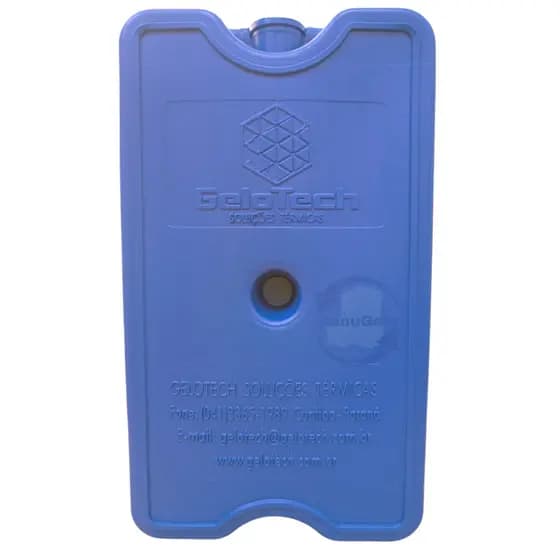 Placa de gelo artificial reutilizável 500 mL 60 unidades gelox rígido gelo em gel