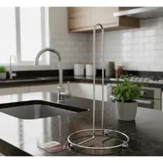 Suporte para Papel Toalha de Mesa Cromado para Coiznha
