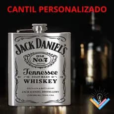 Cantil Whisky de Bolso Personalizado