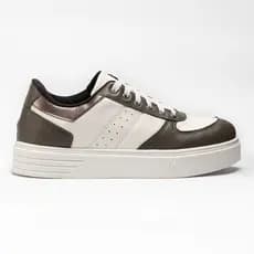 Tênis Feminino estiloso MAYA Classico Confortavel Branco com Recortes Casual Modare Femininos tênis feminino