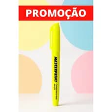 Caneta Marca Texto Cores Aleatórias Masterprint MP612 - Kit com  2 Unidades