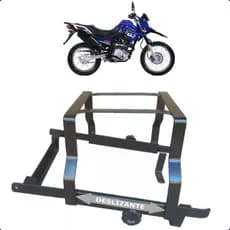 Suporte De Baú Yamaha 150 Crosser Reforçado Pode Levar Garupa - Bagageiro Para Moto
