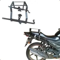 Suporte De Baú Factor 125 Factor 150 Fazer 150 Reforçado Pode Levar Garupa - Bagageiro Para Moto
