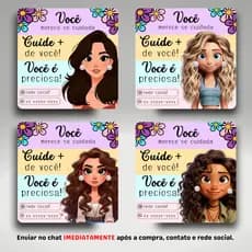 Kit 50/100 Tags Personalizada + Brincos Pérola Mimo Lembrancinha para Clientes e Dia das Mães
