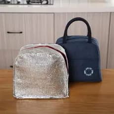 Bolsa térmica para marmita / Sacola térmica portátil — ideal para levar marmita para o trabalho ou escola