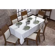 Toalha De Mesa Oxford 08 Lugares 1,40x2,50 Retangular